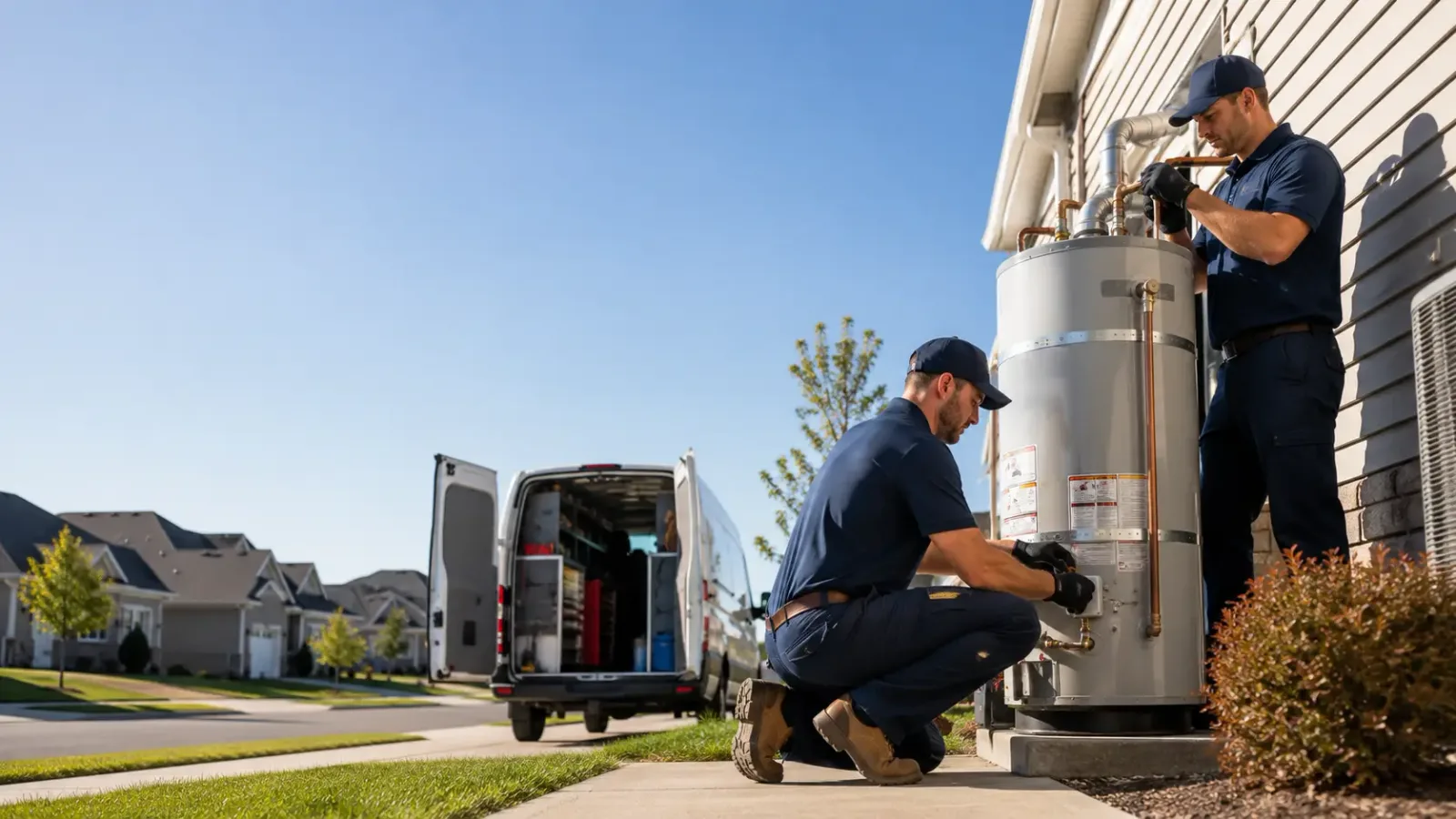 Water Heater Installation in Tower City, ND